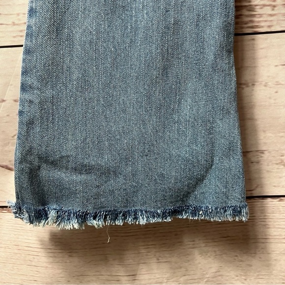 NWT Urban Outfitters BDG High Waisted Indigo Craft Patchwork Flare Jeans 24 - Picture 9 of 13